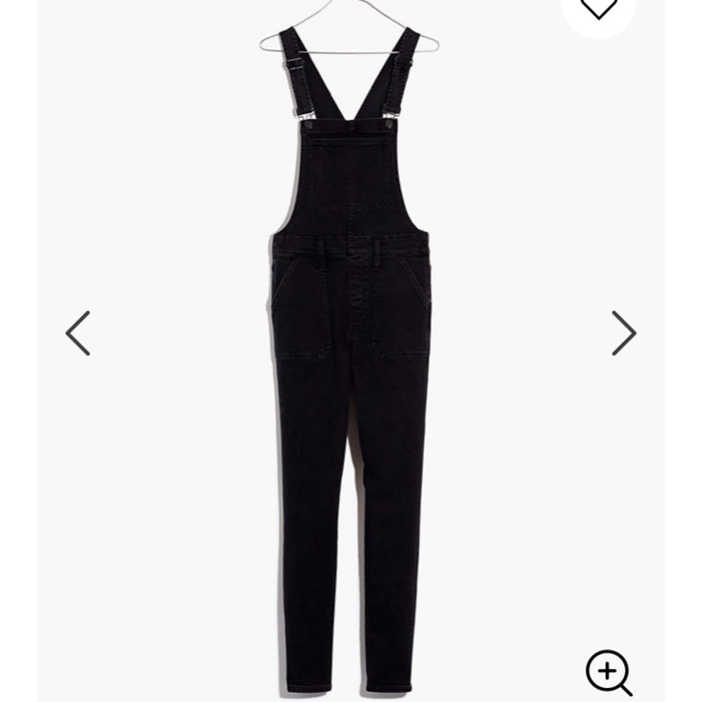Madewell Skinny Overalls in Lunar Wash